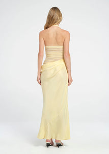 BENNI GINA MAXI DRESS - BUTTER YELLOW
