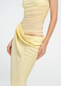 BENNI GINA MAXI DRESS - BUTTER YELLOW