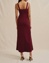 Load image into Gallery viewer, BY JOHNNY BASIA BODICE DRESS - CHERRY
