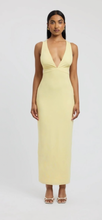 Load image into Gallery viewer, KOOKAI BOLT OPEN BACK DRESS - LEMON
