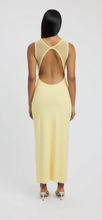 Load image into Gallery viewer, KOOKAI BOLT OPEN BACK DRESS - LEMON
