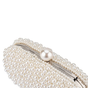 OLGA BERG VALENTINA PEARL CLUTCH