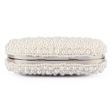 Load image into Gallery viewer, OLGA BERG VALENTINA PEARL CLUTCH
