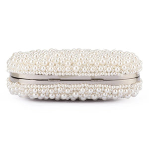 OLGA BERG VALENTINA PEARL CLUTCH