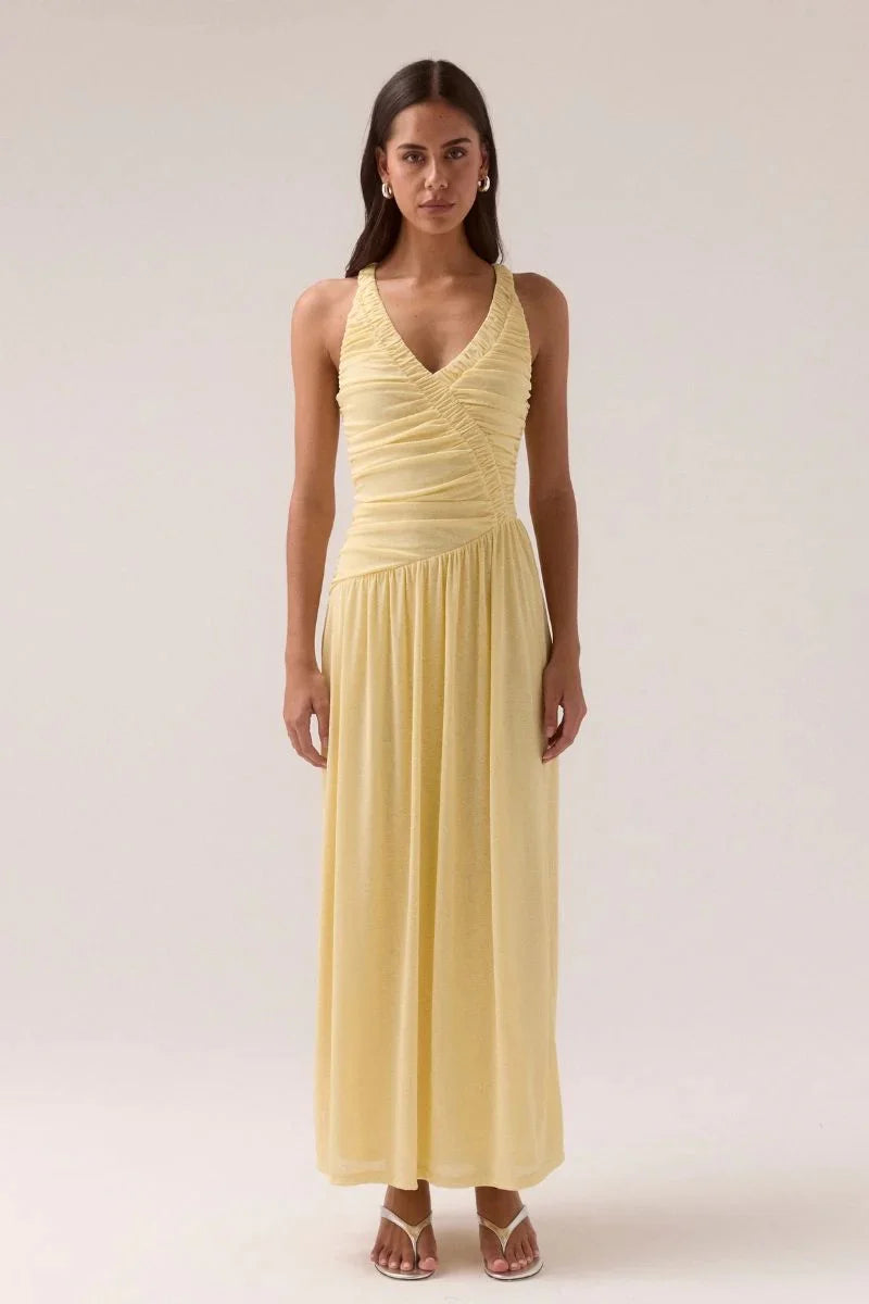 SOVERE RUA DRESS - LEMONADE