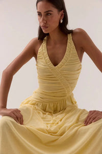 SOVERE RUA DRESS - LEMONADE
