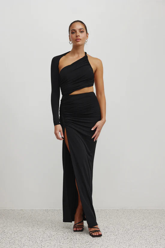 LEXI GEMINI DRESS - BLACK