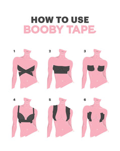 BOOBY TAPE - WHITE